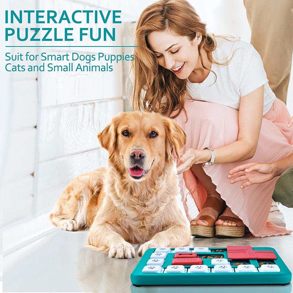 Dog Puzzle Toys for Smart Dogs, Interactive Dog Treat Puzzle for Large Medium Small Breeds, Dog Enrichment Toys for Mental Stimulation Brain Games, Dog Food Puzzles Treat Dispensing Toys